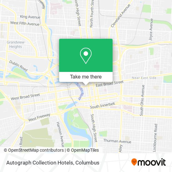 Autograph Collection Hotels map