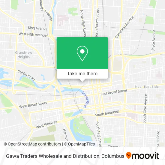 Gawa Traders Wholesale and Distribution map