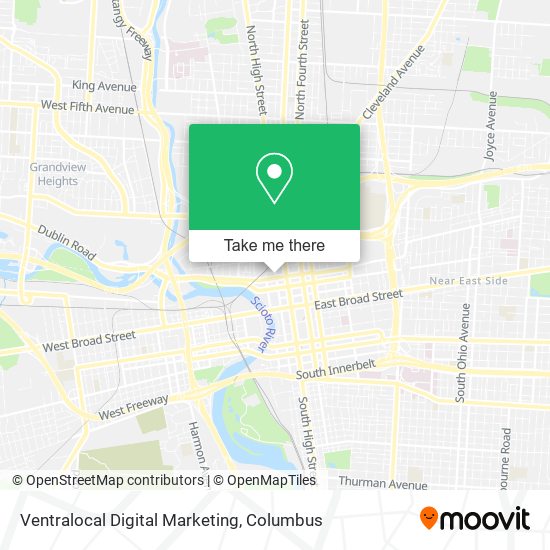 Ventralocal Digital Marketing map