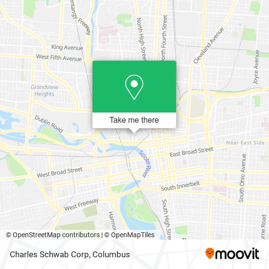 Charles Schwab Corp map