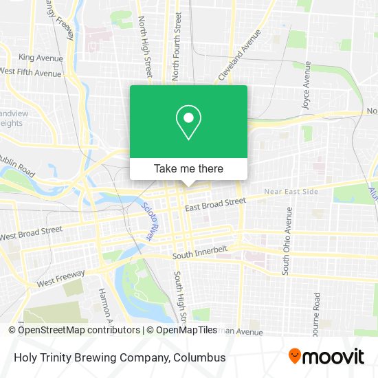 Mapa de Holy Trinity Brewing Company