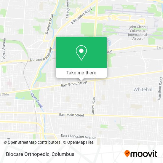 Biocare Orthopedic map