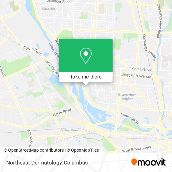 Northeast Dermatology map