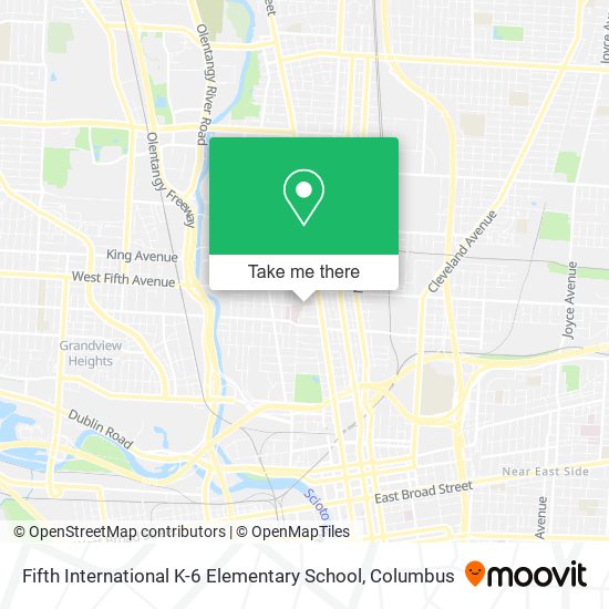 Mapa de Fifth International K-6 Elementary School