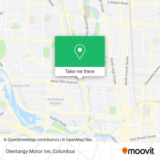 Olentangy Motor Inn map