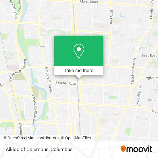 Mapa de Aikido of Columbus