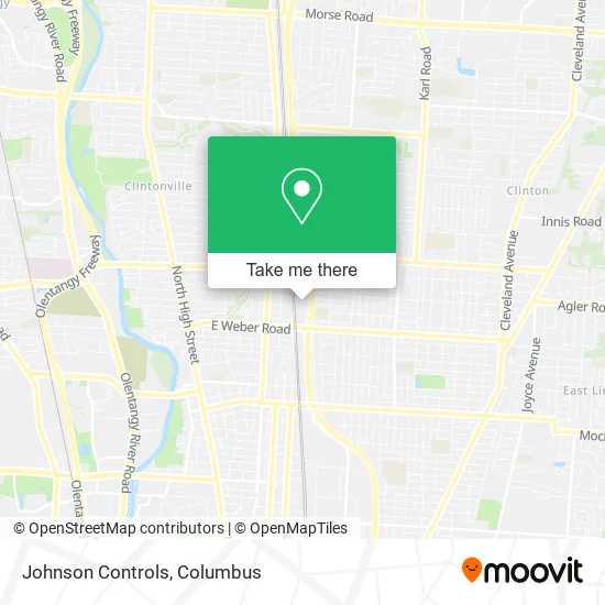 Johnson Controls map