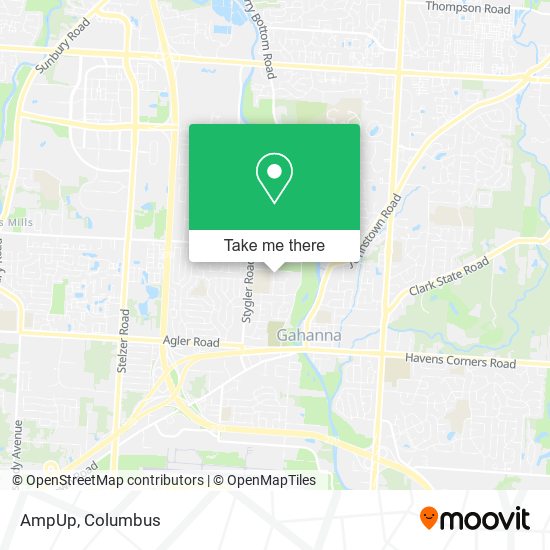 AmpUp map