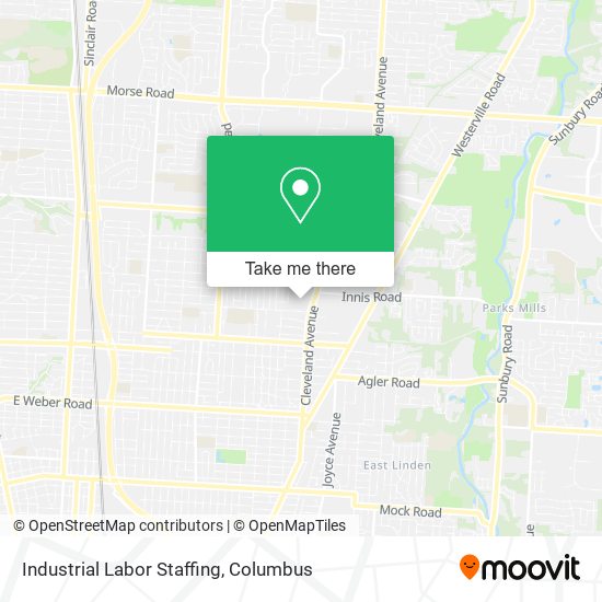 Industrial Labor Staffing map