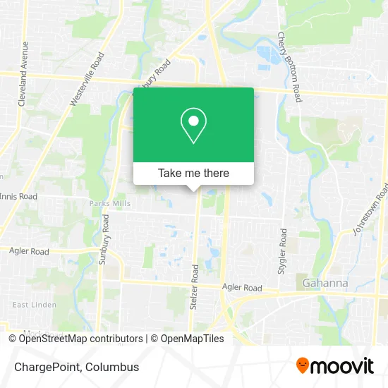ChargePoint map