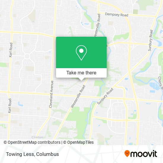 Mapa de Towing Less