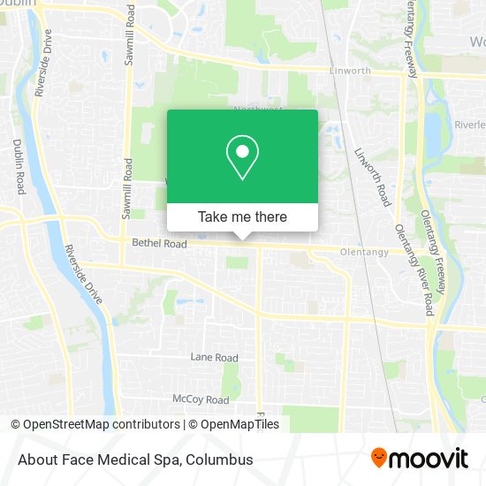 About Face Medical Spa map