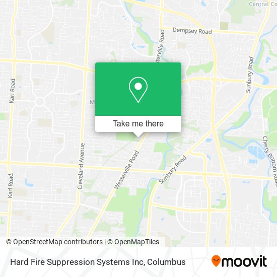 Mapa de Hard Fire Suppression Systems Inc