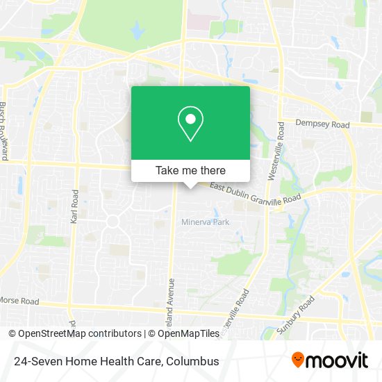 24-Seven Home Health Care map