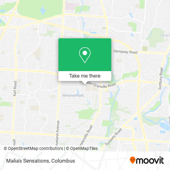 Mapa de Malia's Sensations