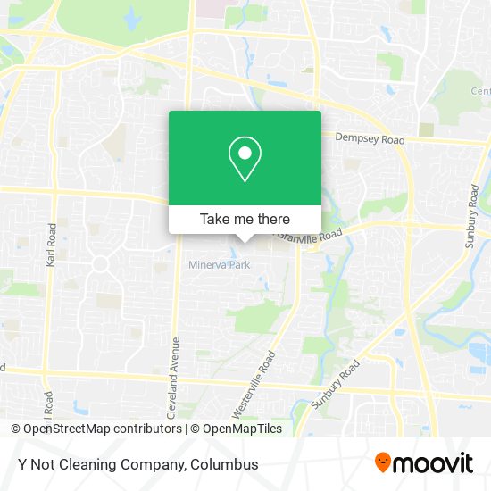 Y Not Cleaning Company map