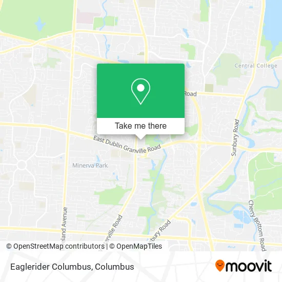 Eaglerider Columbus map