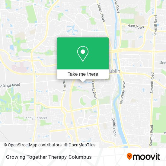 Growing Together Therapy map