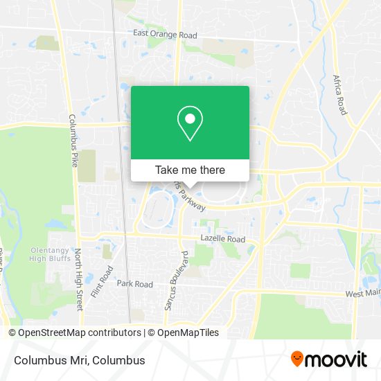 Mapa de Columbus Mri