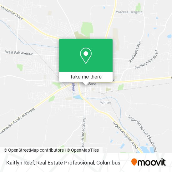 Kaitlyn Reef, Real Estate Professional map