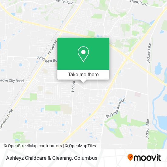 Mapa de Ashleyz Childcare & Cleaning