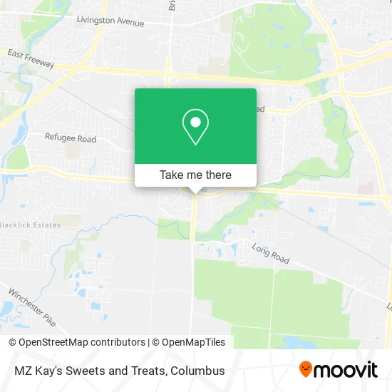 Mapa de MZ Kay's Sweets and Treats