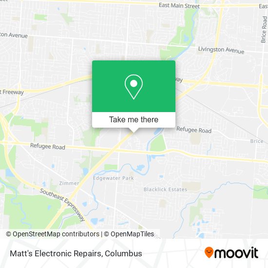 Mapa de Matt's Electronic Repairs