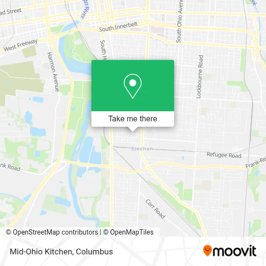 Mid-Ohio Kitchen map