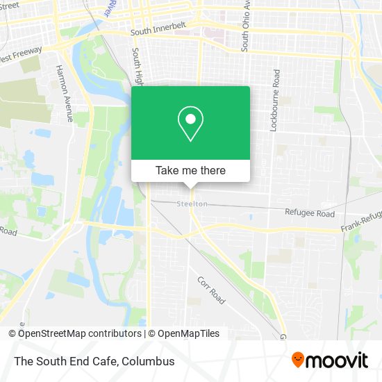 Mapa de The South End Cafe