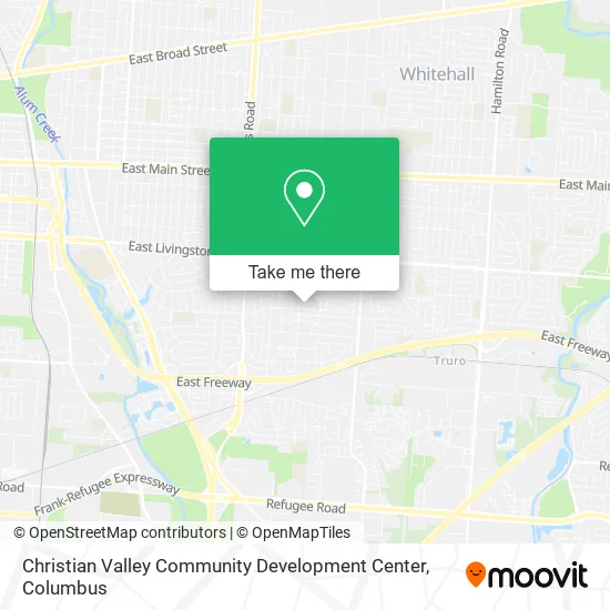 Mapa de Christian Valley Community Development Center