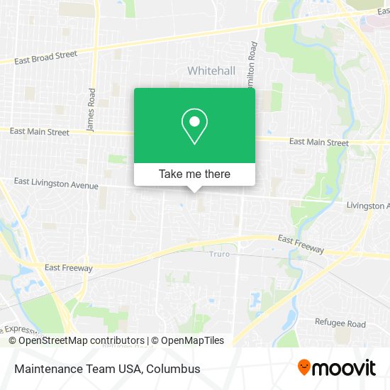 Mapa de Maintenance Team USA