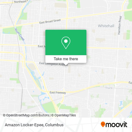 Amazon Locker-Epee map
