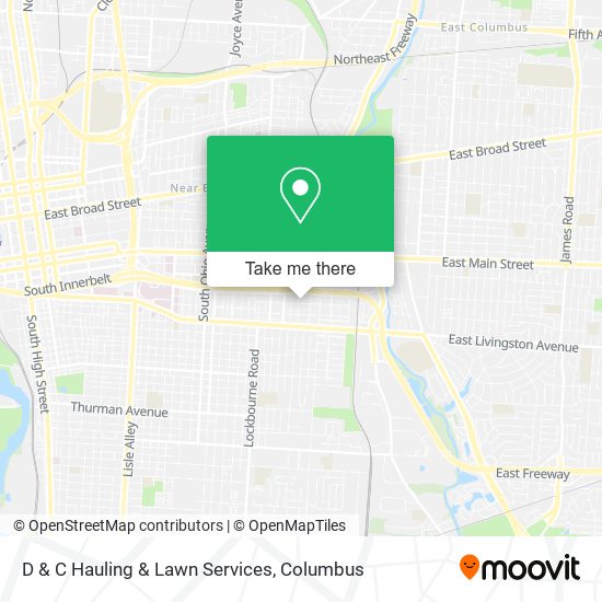 Mapa de D & C Hauling & Lawn Services