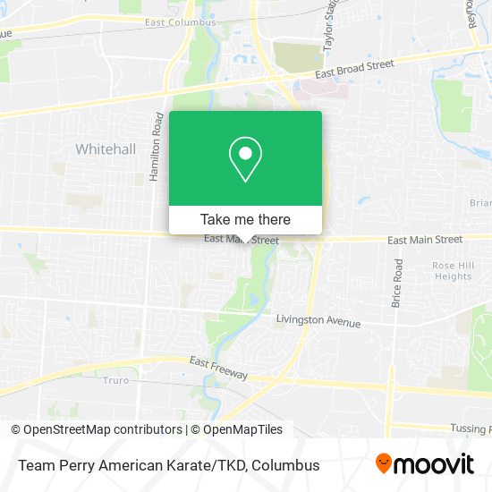 Mapa de Team Perry American Karate/TKD