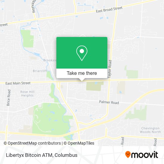 Libertyx Bitcoin ATM map