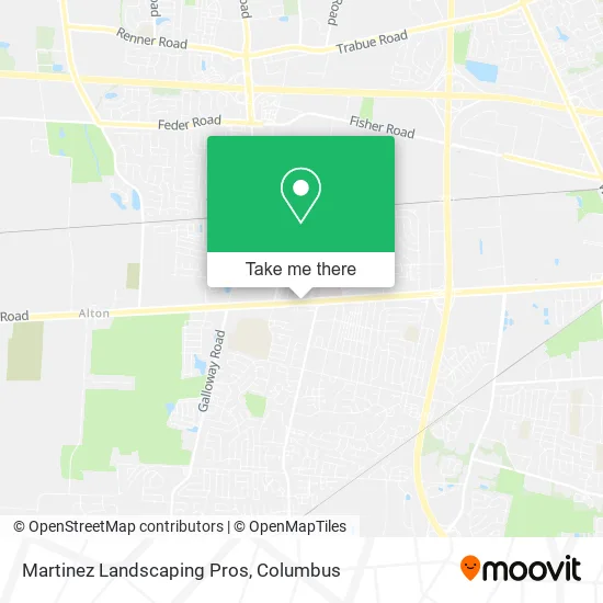Mapa de Martinez Landscaping Pros