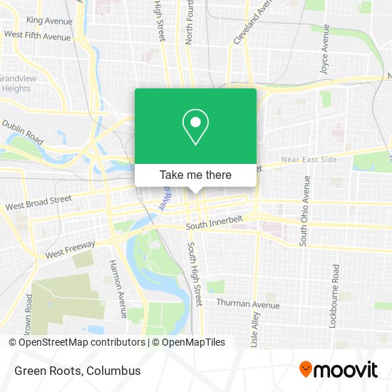 Mapa de Green Roots