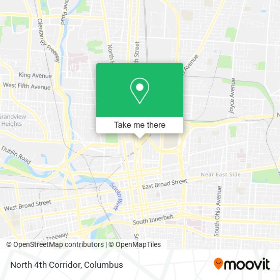 North 4th Corridor map