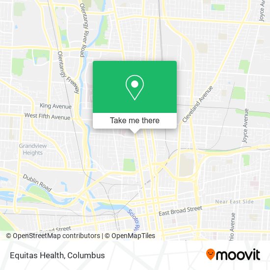 Mapa de Equitas Health