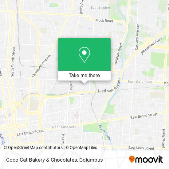 Coco Cat Bakery & Chocolates map