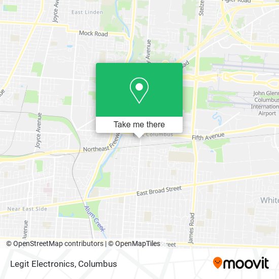 Mapa de Legit Electronics
