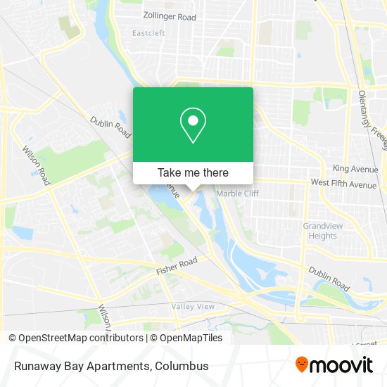 Mapa de Runaway Bay Apartments