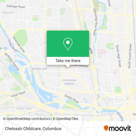 Chelsea's Childcare map