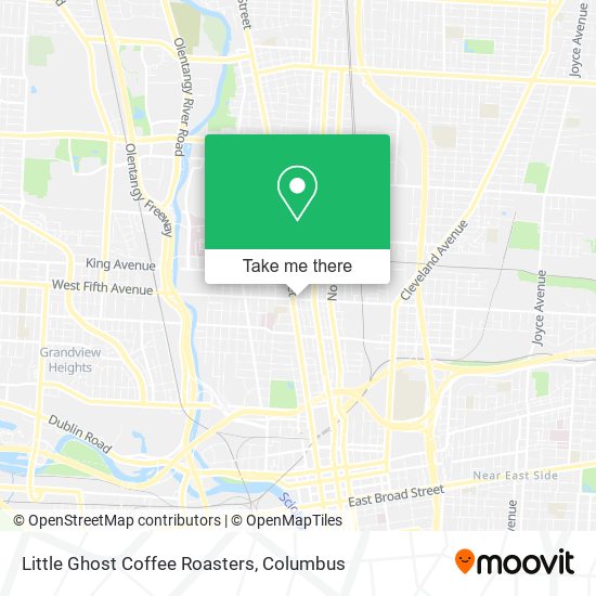 Mapa de Little Ghost Coffee Roasters