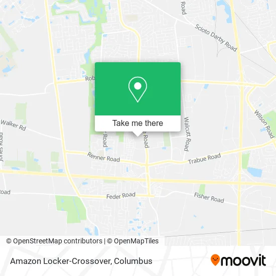Mapa de Amazon Locker-Crossover