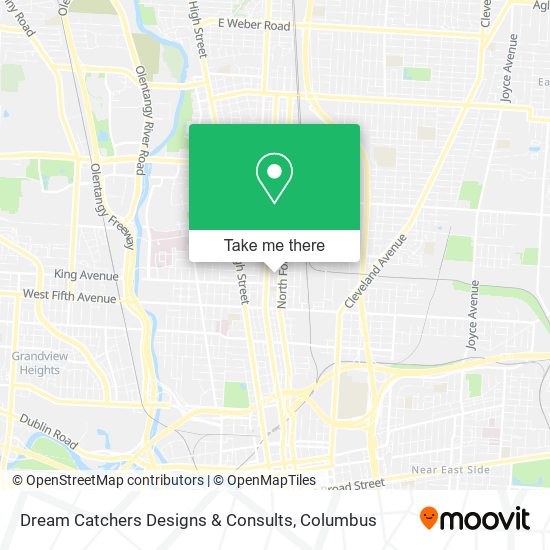 Dream Catchers Designs & Consults map