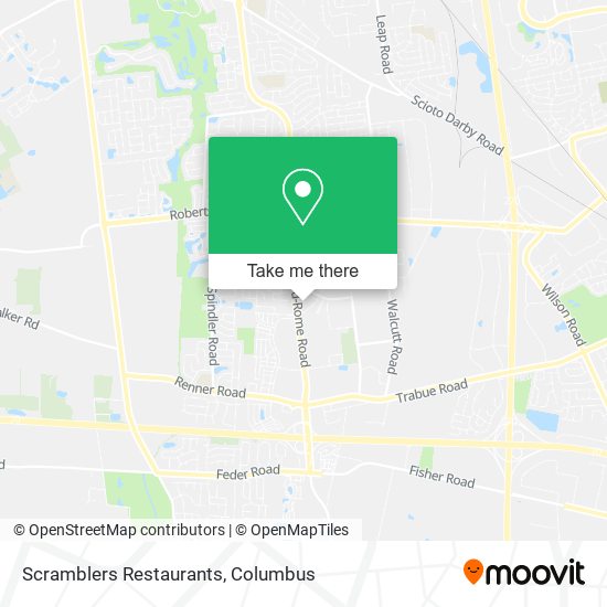 Scramblers Restaurants map