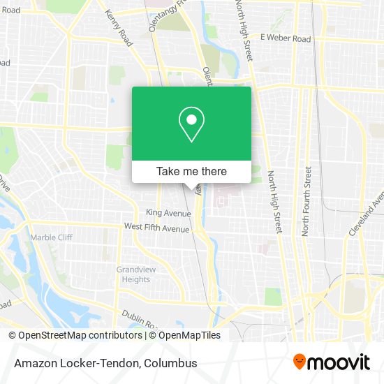 Mapa de Amazon Locker-Tendon