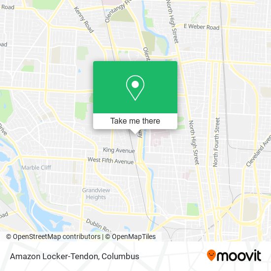 Amazon Locker-Tendon map