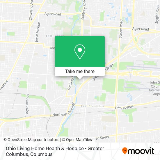 Ohio Living Home Health & Hospice - Greater Columbus map